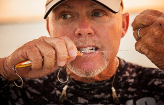 Captain Rick Murphy hosts the fishing show.