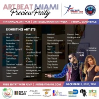 (BPRW) 7TH ANNUAL ART BEAT MIAMI A VIRTUAL EXPERIENCE FEATURING #1 HAITIAN KOMPA BAND KAI