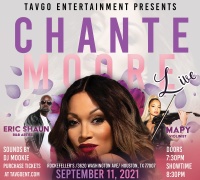 (BPRW) MULTI-AWARD WINNING R&B HUMMINGBIRD CHANTE’ MOORE LIVE IN CONCERT (Powered by TAVGO ENTERTAINMENT)