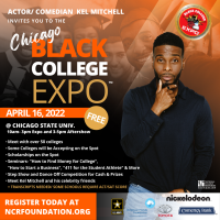 (BPRW) Kel Mitchell Presents the Chicago Black College Expo™ an IN PERSON Event at Chicago State University