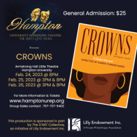 (BPRW) Hampton University Is Proud To Announce The Hampton University Repertory Theatre: The First And Only Professional Theatre Company Housed At An HBCU